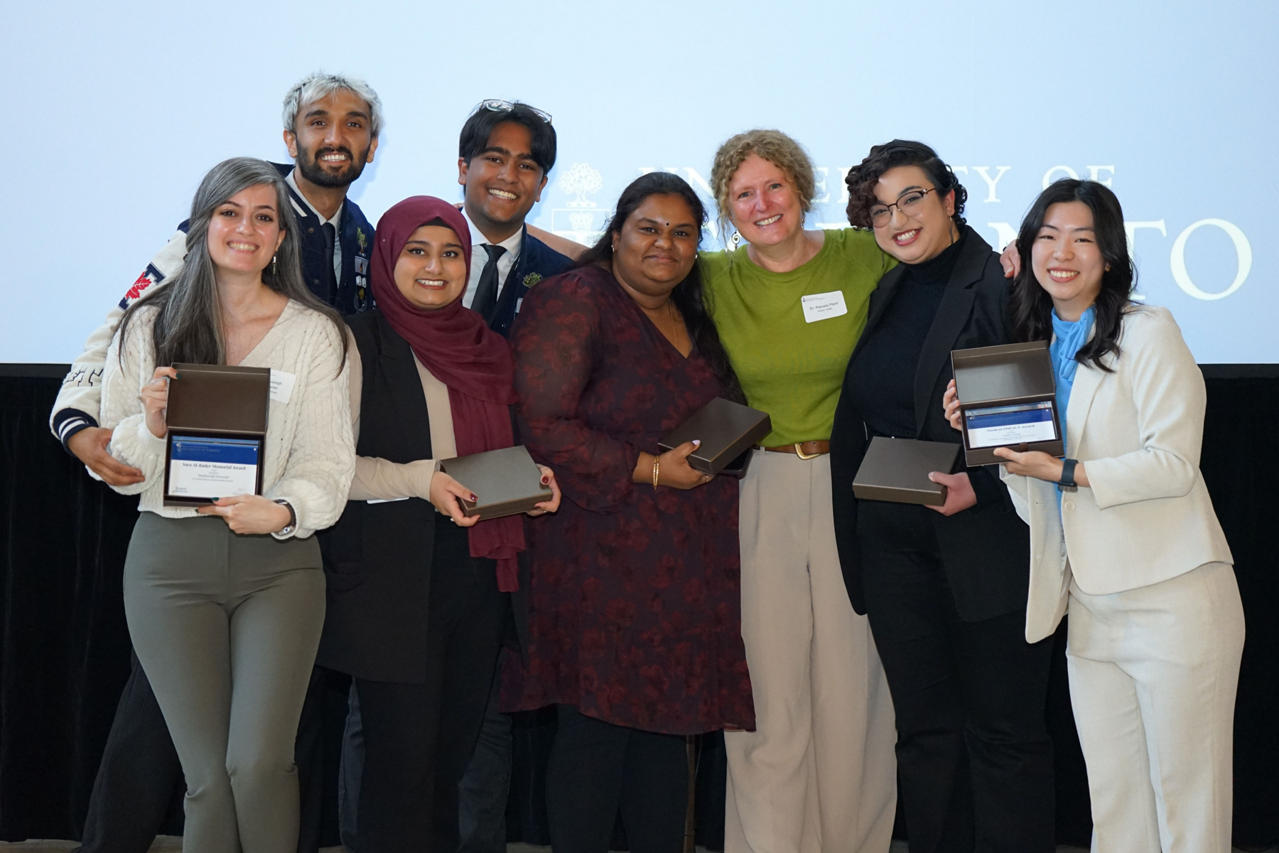 Group of award winners
