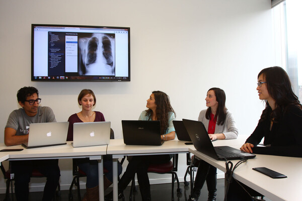 Students in classroom studying