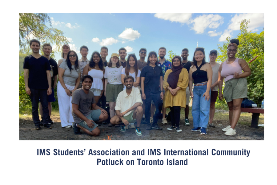 Potluck on Toronto Island