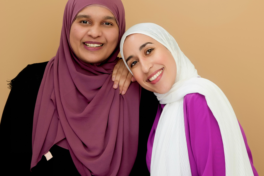 Farah Qaiser and Hajer Nakua
