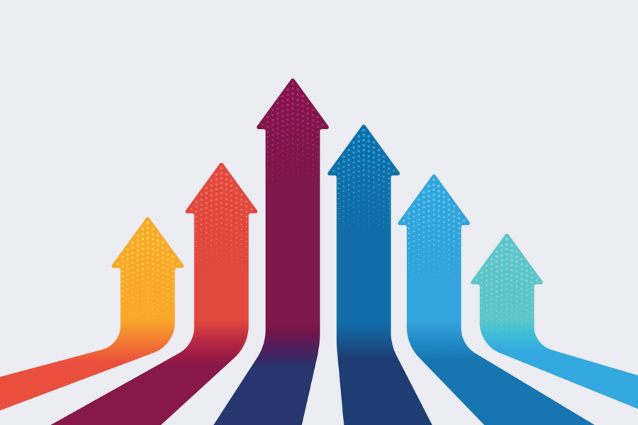 Upwards arrows